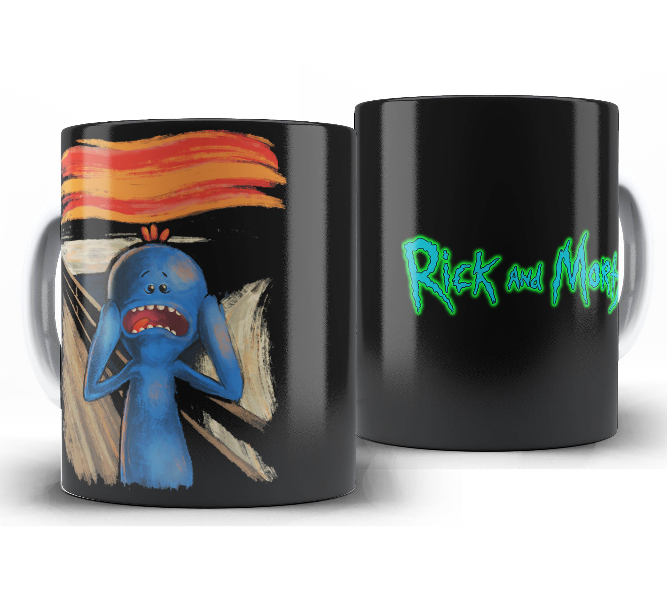 Caneca Desenho - Rick And Morty A10